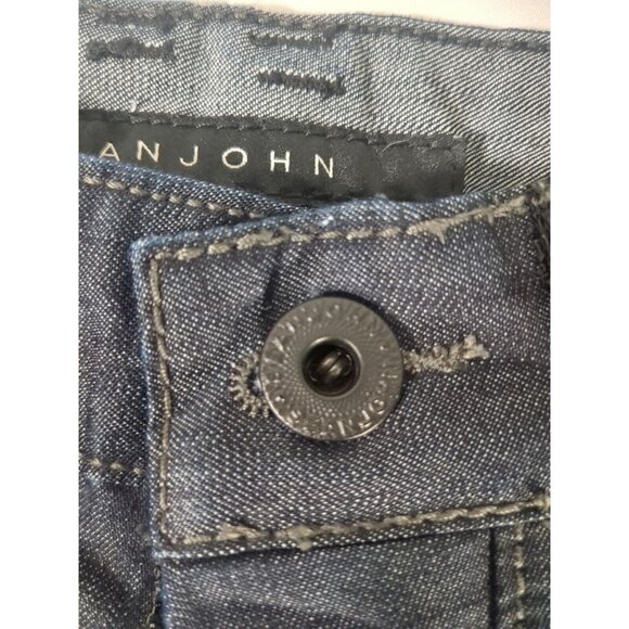 Sean John Navy Blue Denim Jeans Pants Hip Hop Streetwear Mens 32x30 Straight Leg - Picture 7 of 12